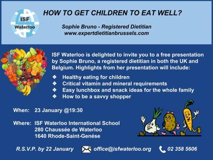 Invitation   How to get children to eat well (3)